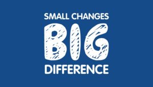 Cover photo for Small Changes Make a Big Difference in the New Year