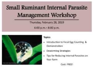 SR Internal Parasite Mgt Workshop