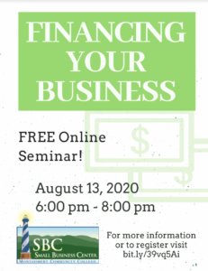 Cover photo for Financing Your Small Business