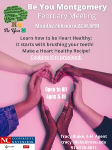 Cover photo for 4-H Be You Montgomery February Registration