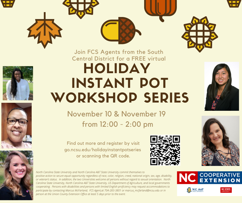 Instant Pot Workshop flyer