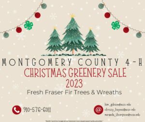 Cover photo for 2023 Montgomery County 4-H Christmas Greenery Sale