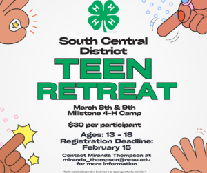 Cover photo for South Central Teen Retreat 2024 Registration