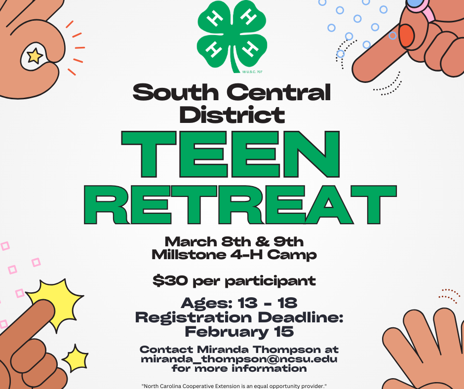 South Central District Teen Retreat.