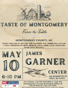 Cover photo for Annual Taste of Montgomery Farm to Table Dinner