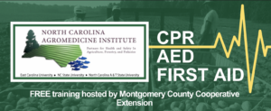 Cover photo for Montgomery AG CPR, First Aid, and AED Certification Course + Respirator Fit Testing
